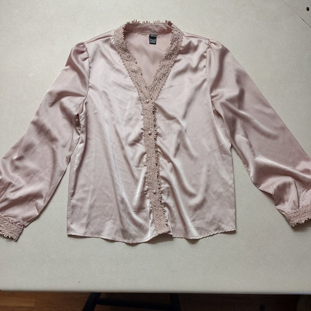 Pink blouse
